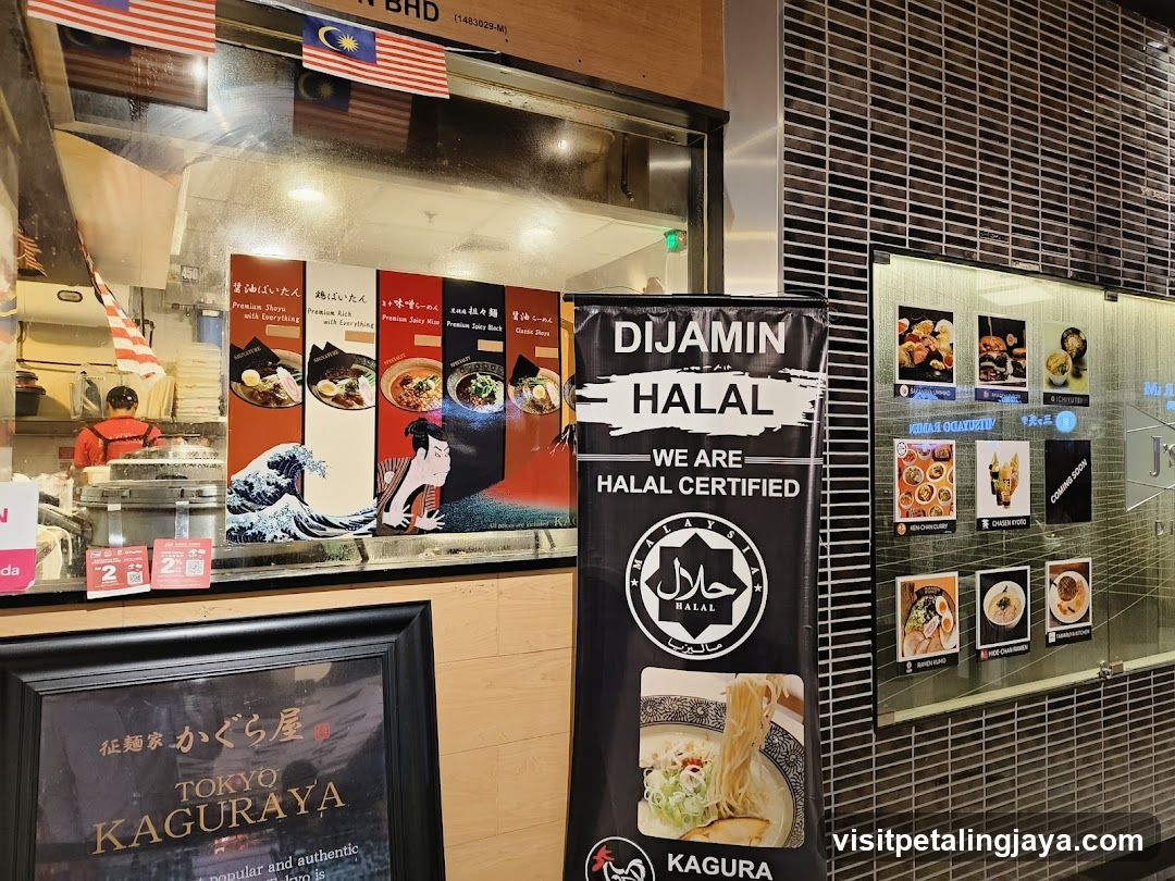 Ramen Shop Interior and Signage
