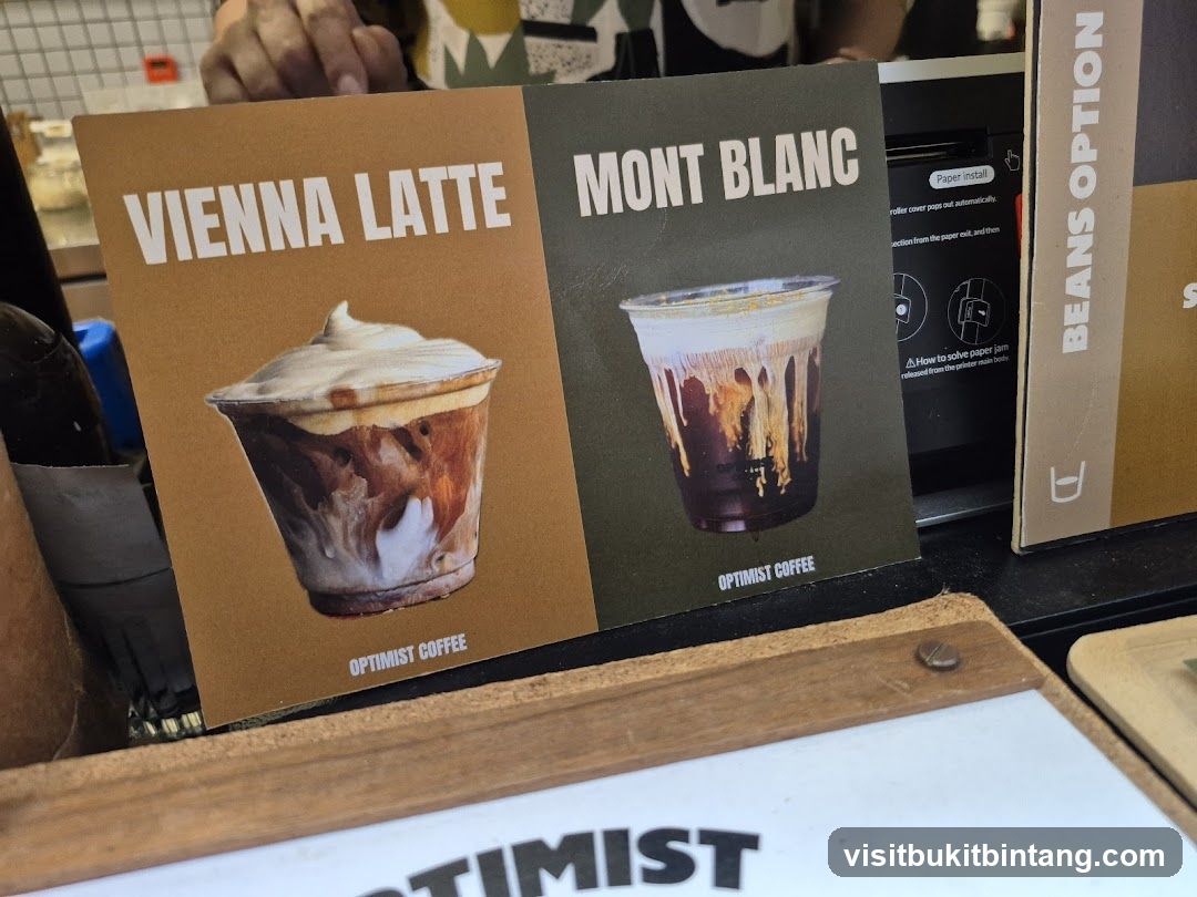 Coffee Menu Display