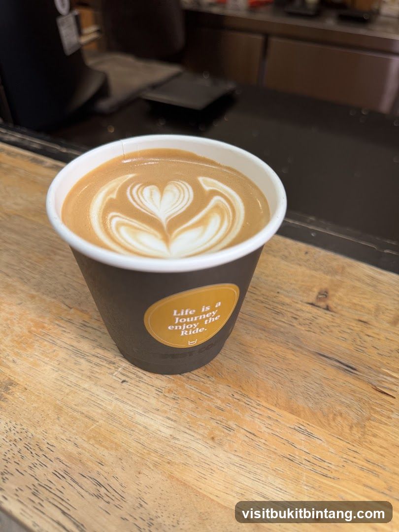 Latte Art Coffee Cup