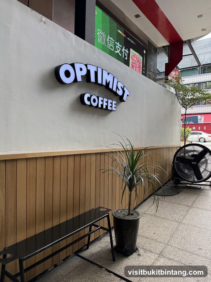 Optimist Coffee Storefront