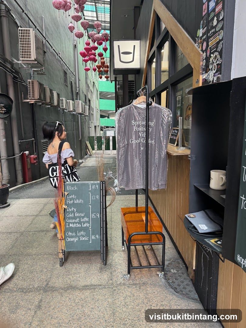 Coffee Shop Alleyway