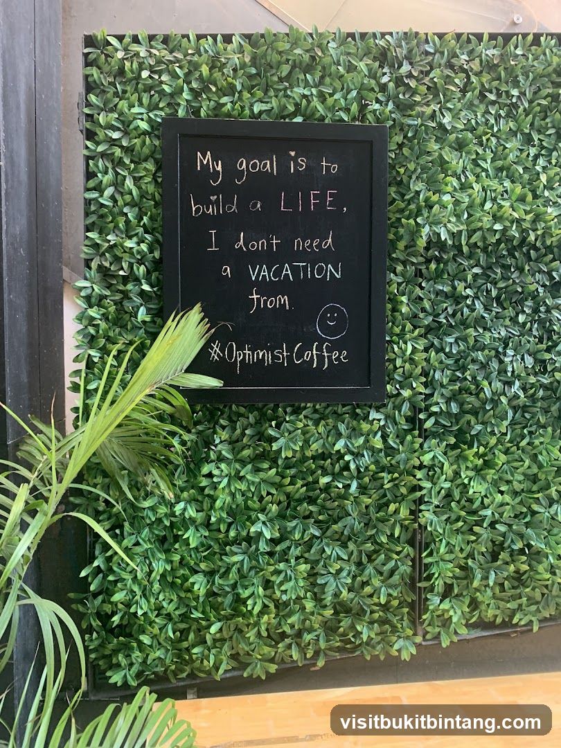 Chalkboard with inspirational quote