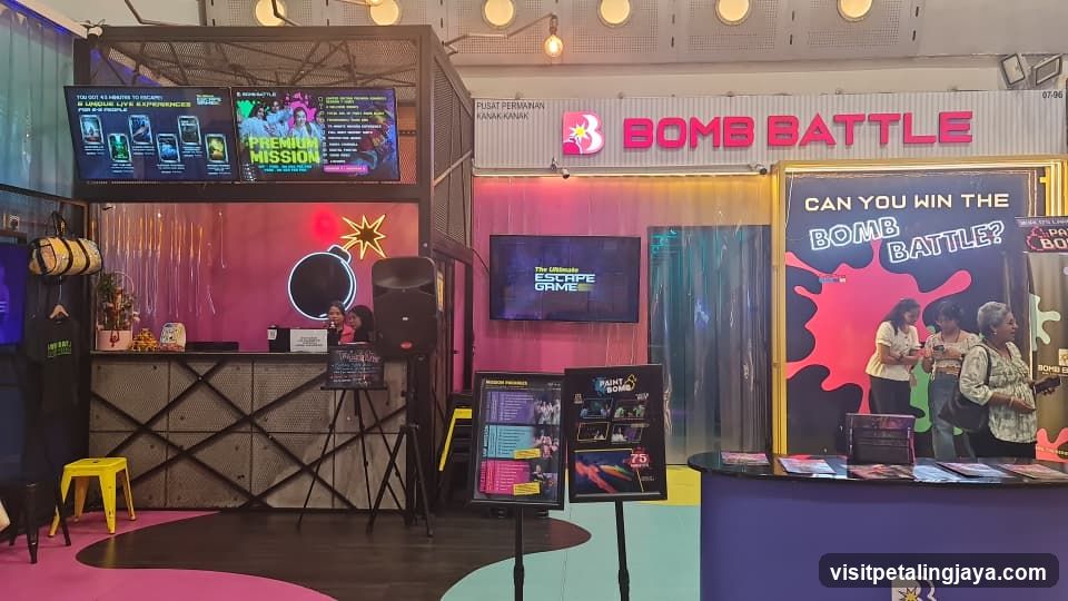 Bomb Battle Event Booth
