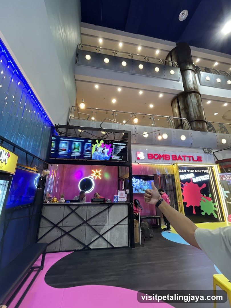 Bomb Battle Arcade Interior