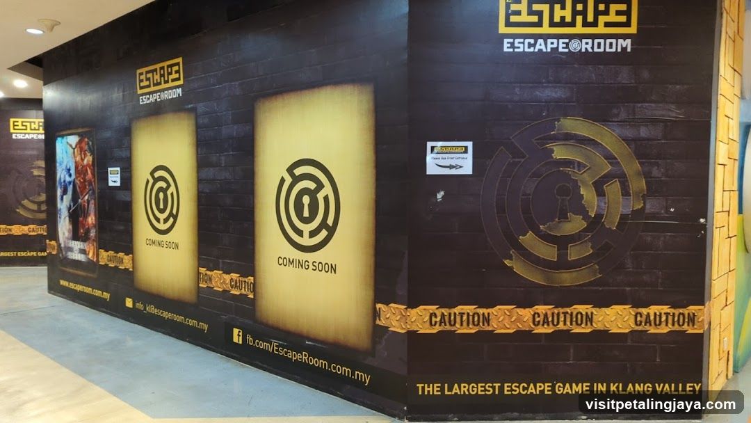 Escape Room Advertisement Wall