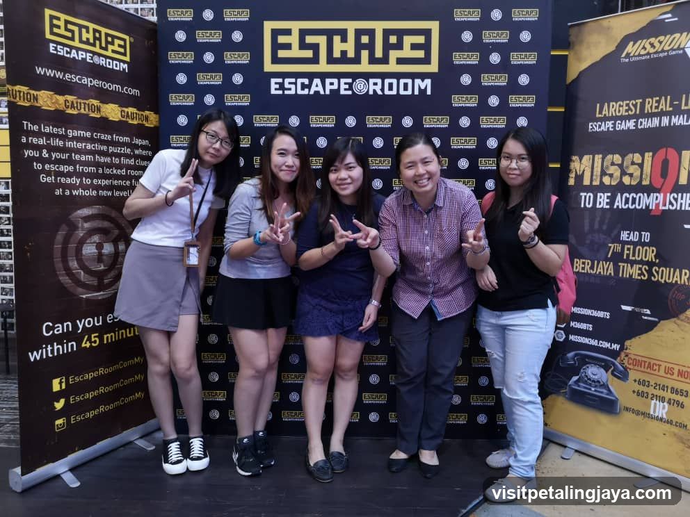 Escape Room Group Photo