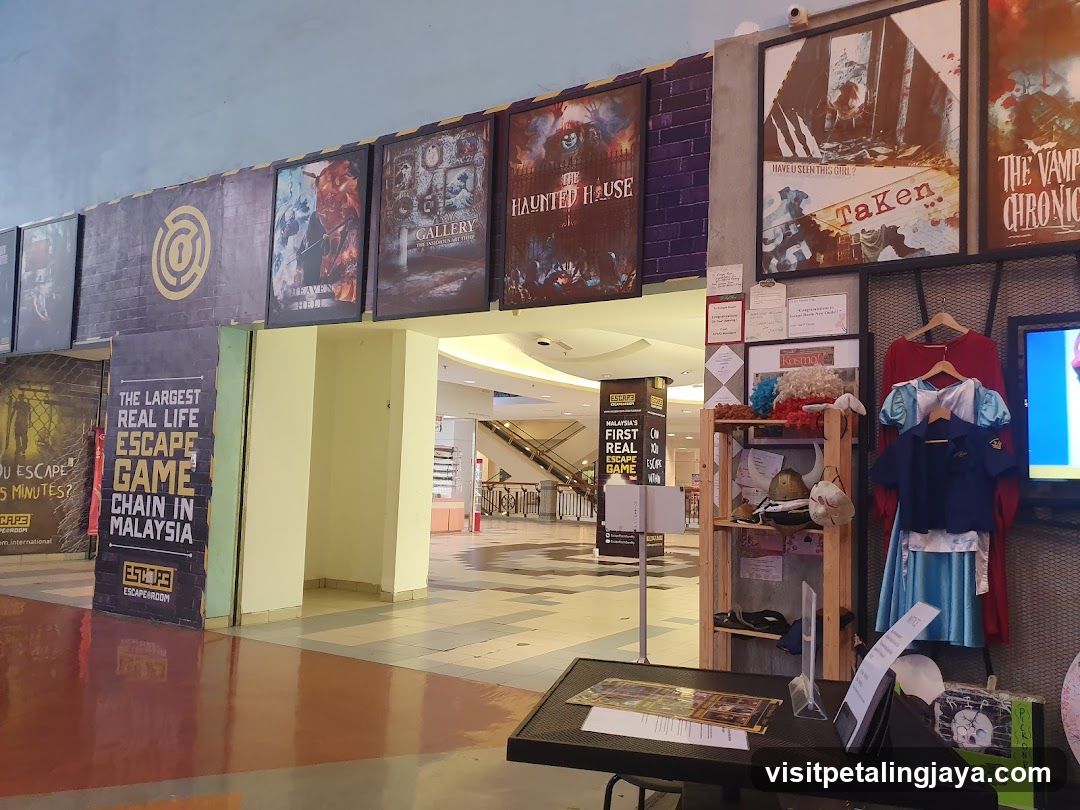 Escape Game Malaysia Entrance Display