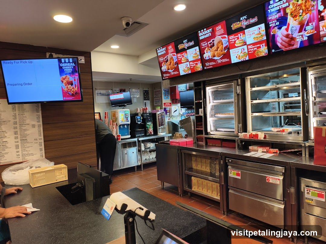 KFC Counter Interior