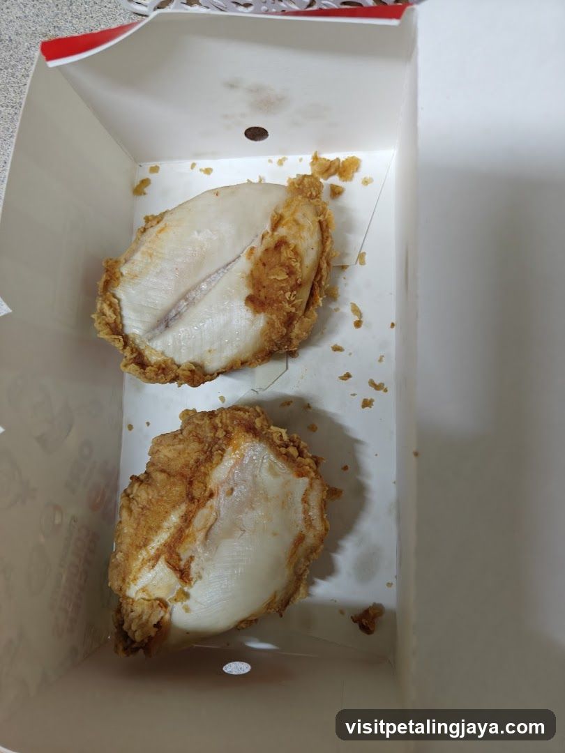 Fried Fish Fillets in Box