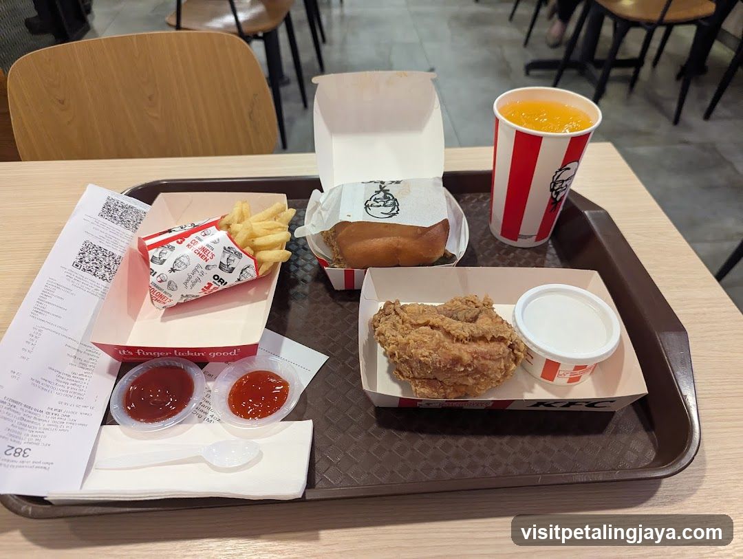 KFC Meal Tray