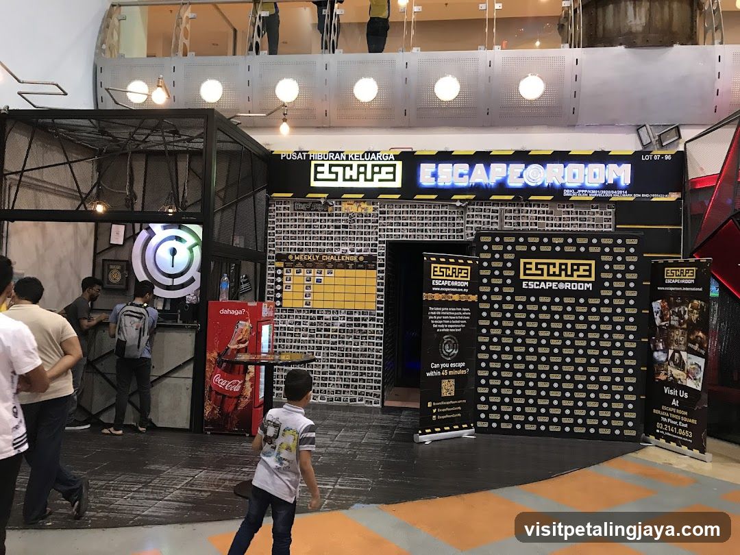 Escape Room Booth at Exhibition
