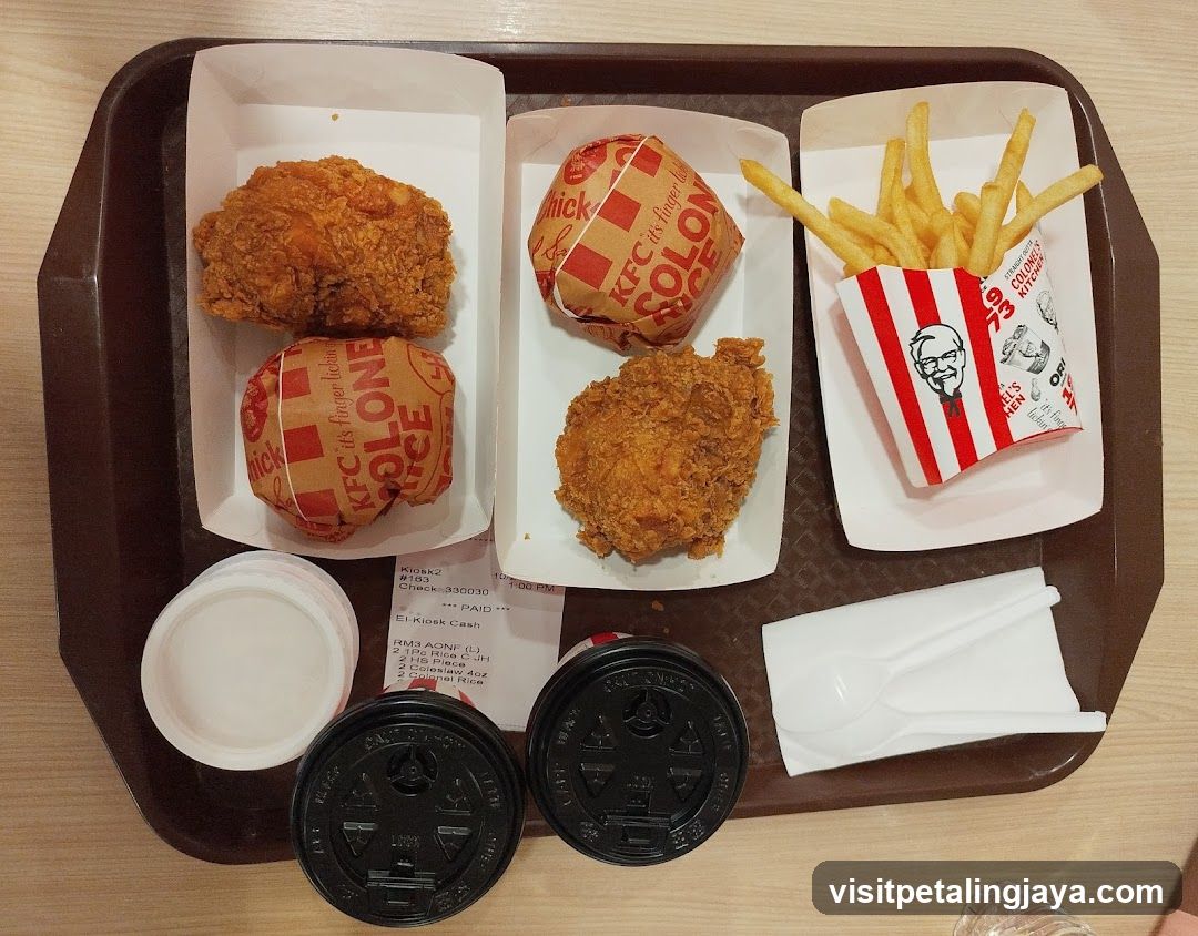 KFC Meal Tray