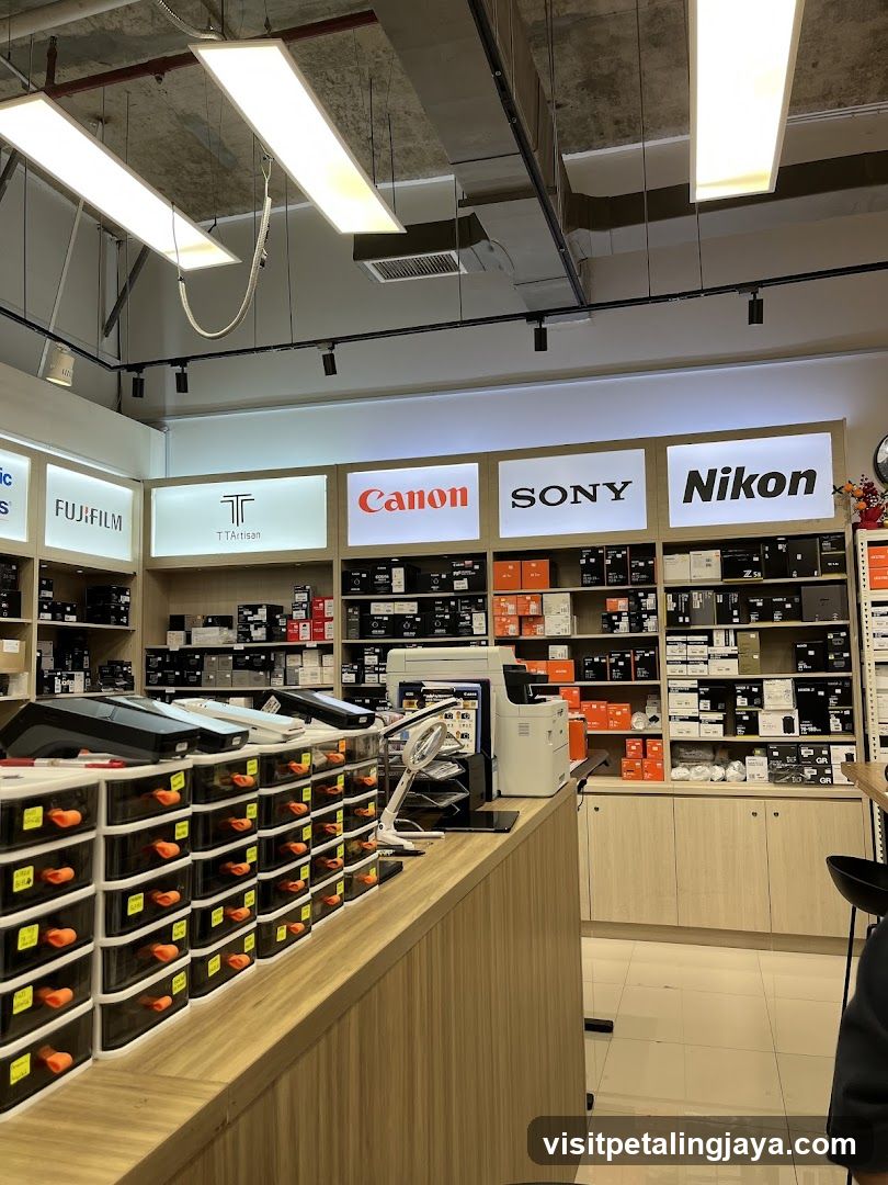 Camera Store Interior