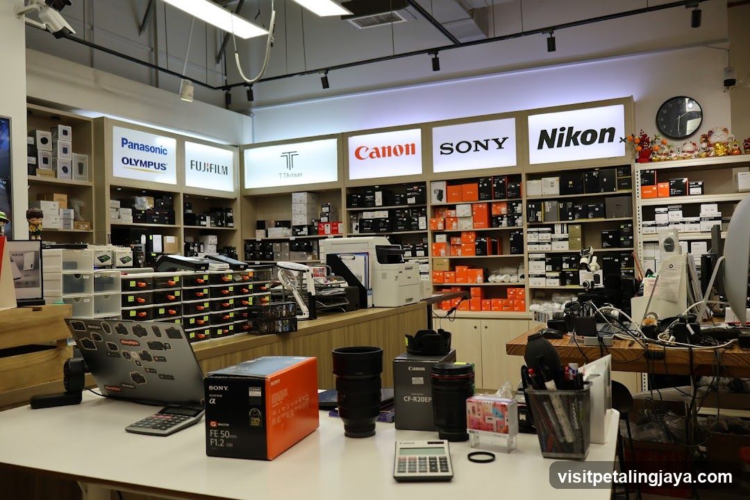 Electronics Store Interior