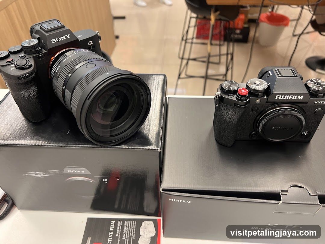 Camera Comparison Display