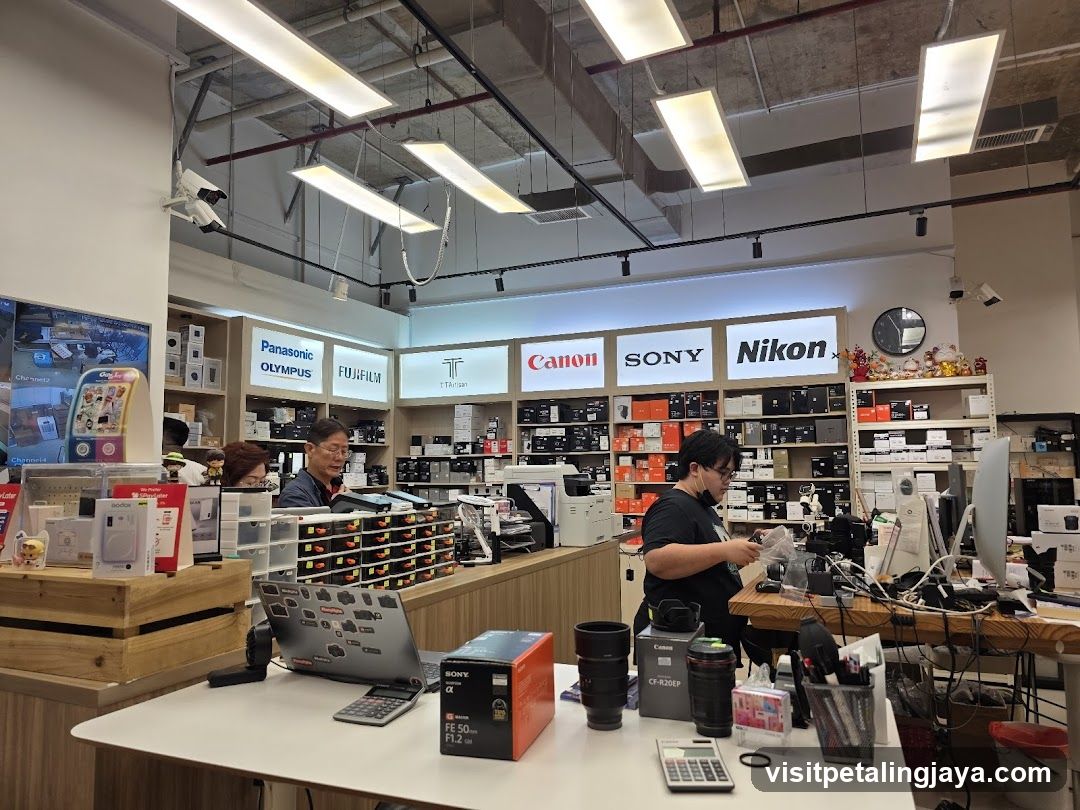 Electronics Store Interior
