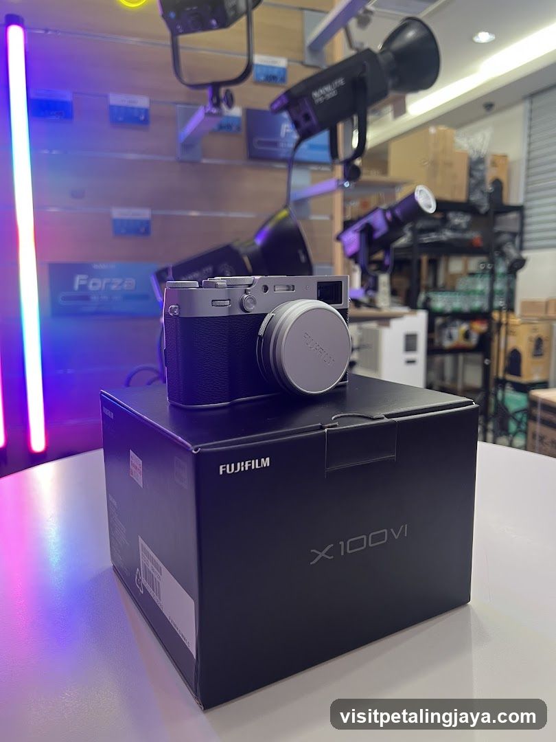 Fujifilm X100VI Camera Display
