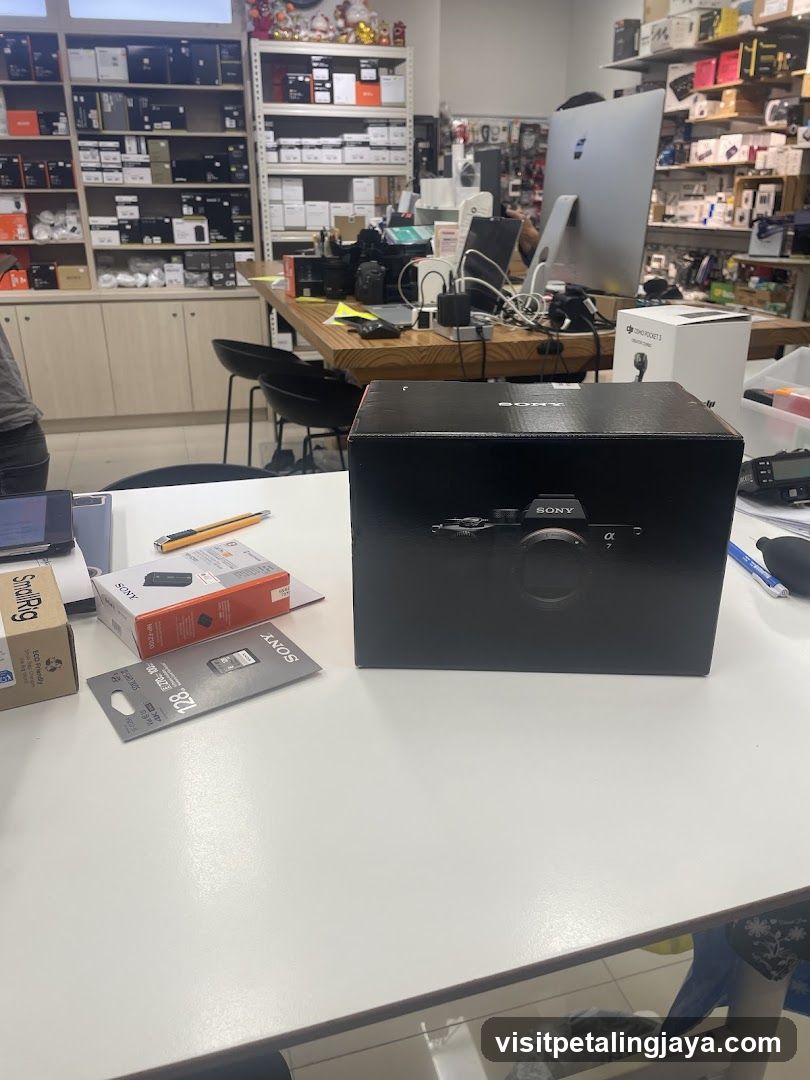 Electronics Store Interior