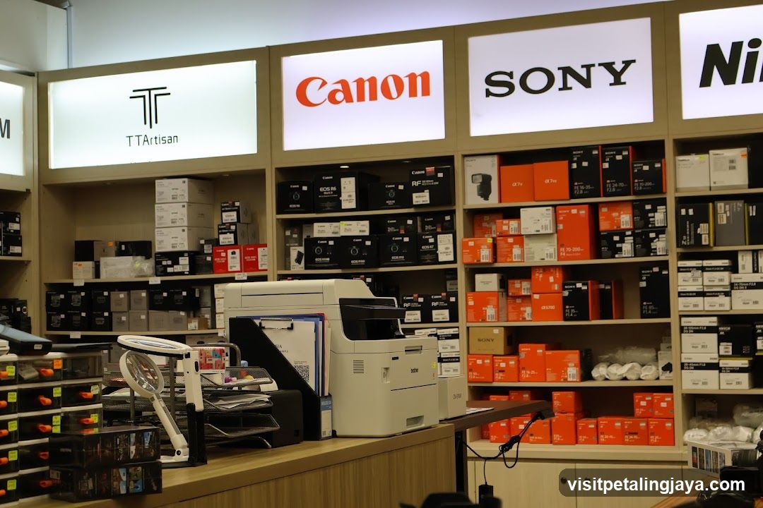 Electronics Store Interior