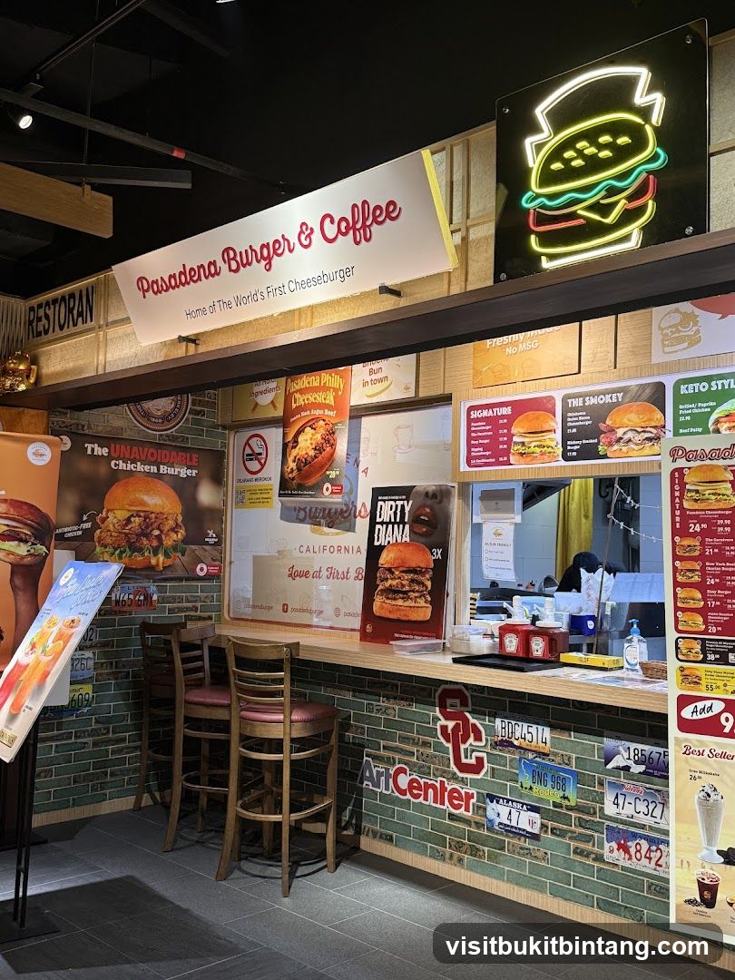 Pasadena Burger & Coffee Interior