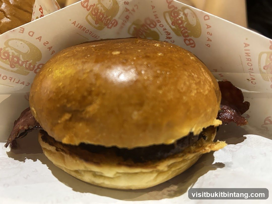 Burger with Bacon
