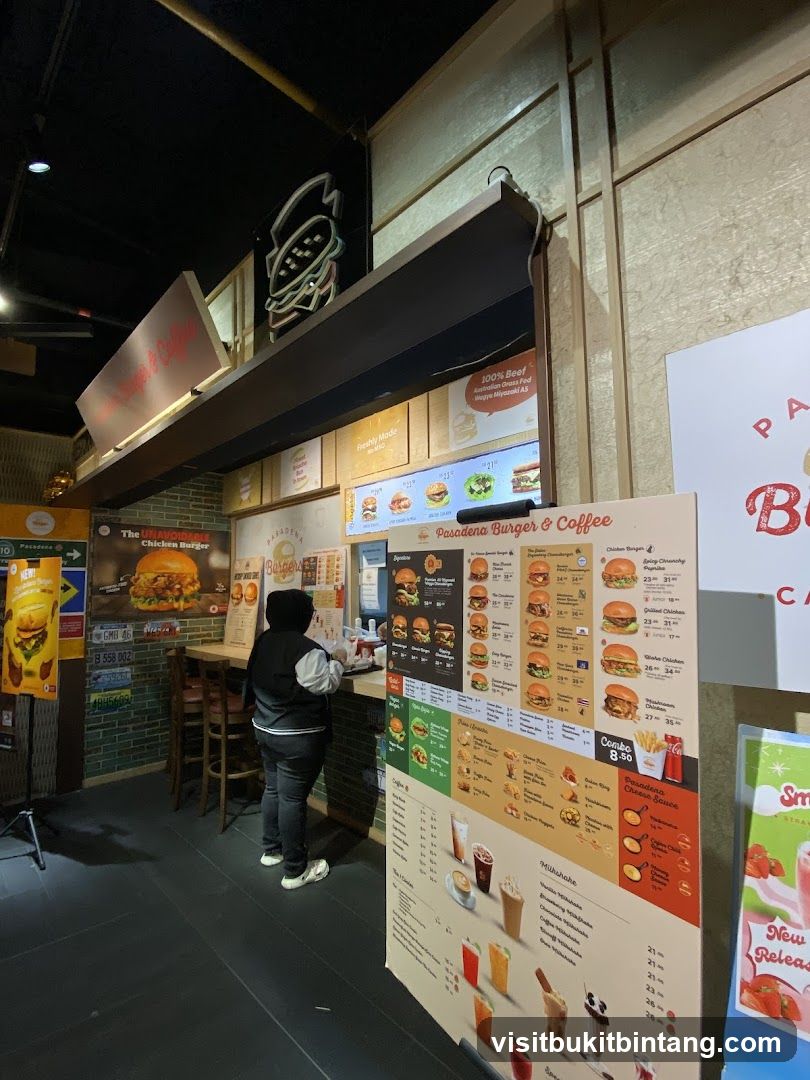 Burger Restaurant Interior