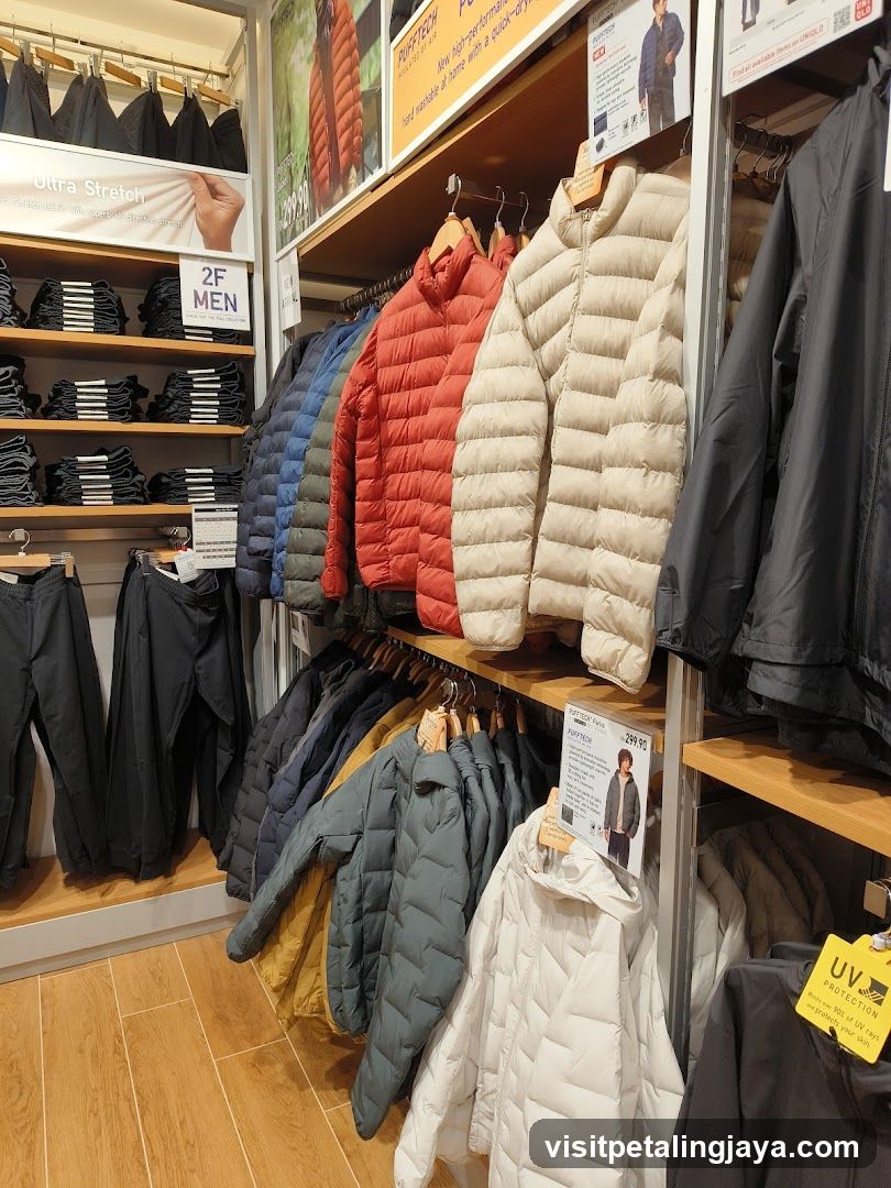 Men's Clothing Display