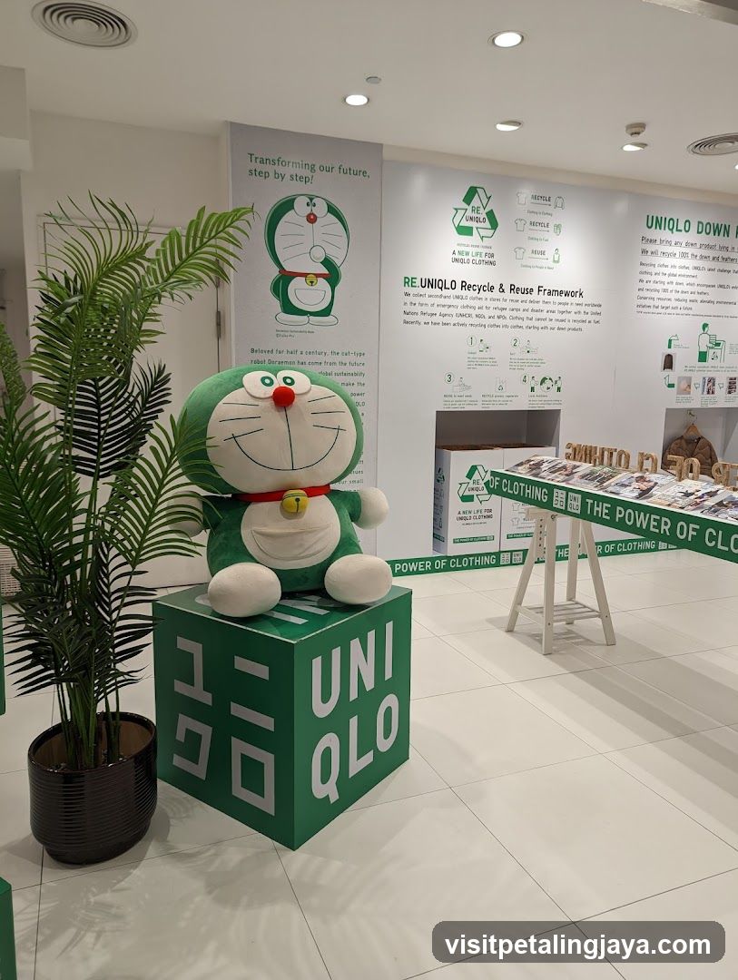 UNIQLO Doraemon Display
