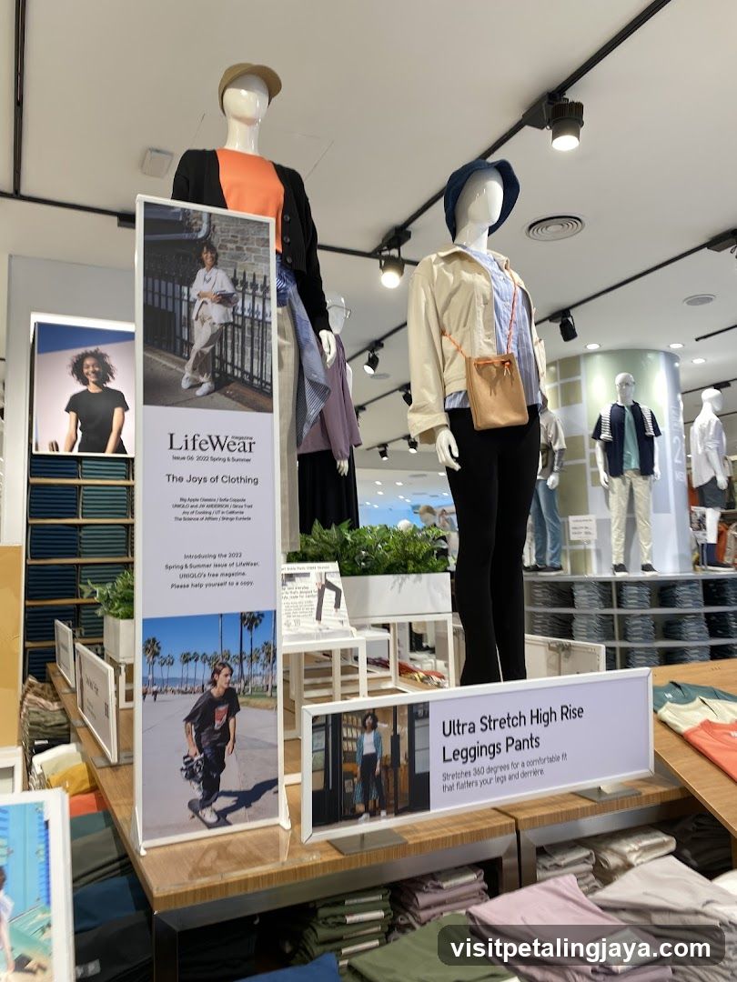LifeWear Clothing Display