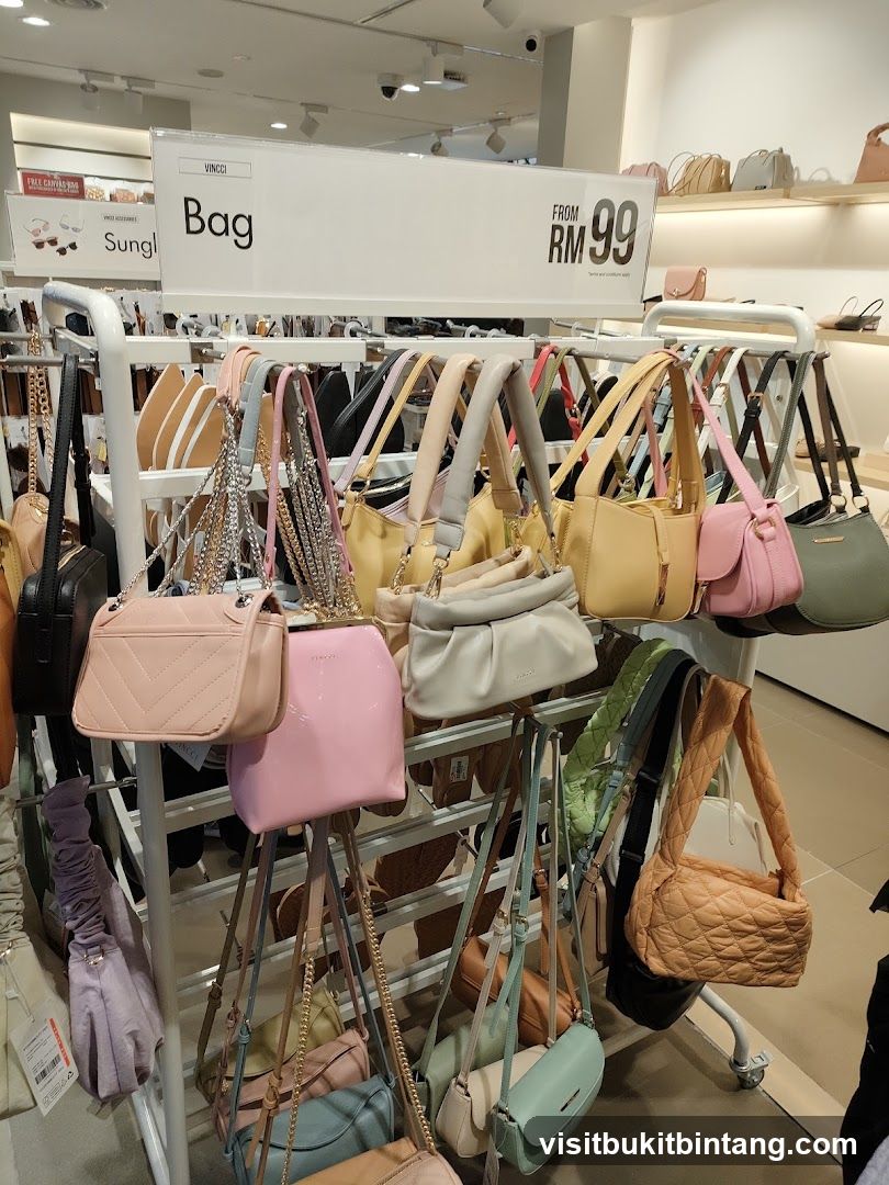 Handbags on Display