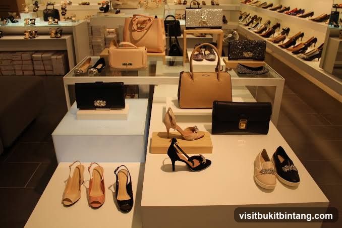 Handbags and Shoes Display