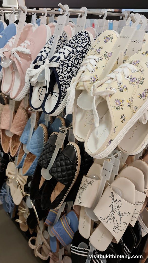 Assorted Footwear Display