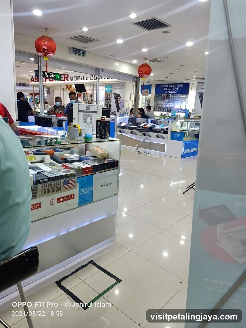 Mobile Phone Store Interior