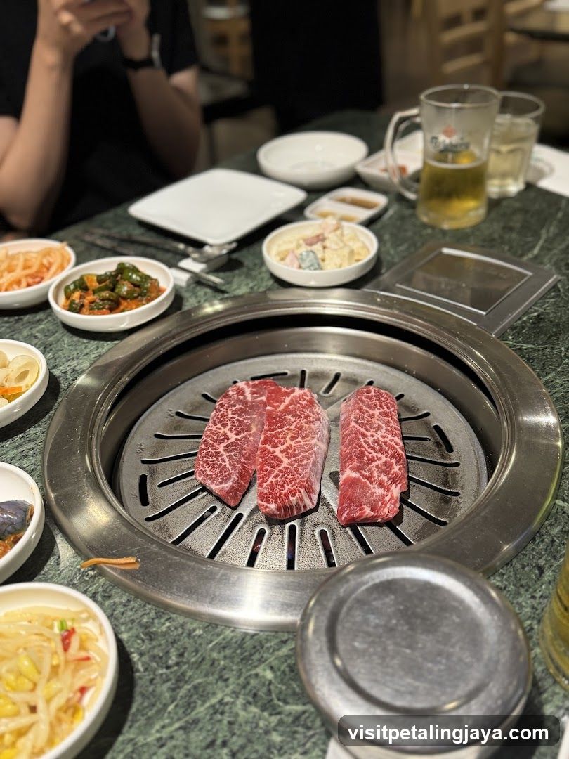 Korean BBQ Table Setting