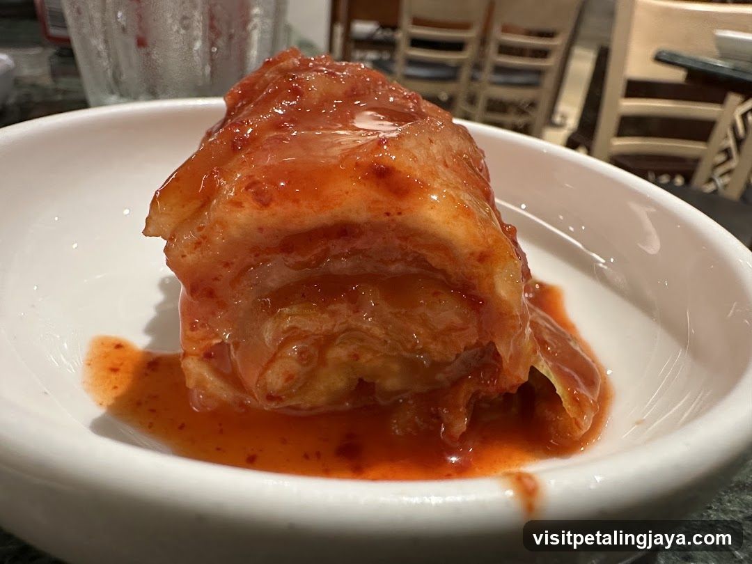 Kimchi in a bowl