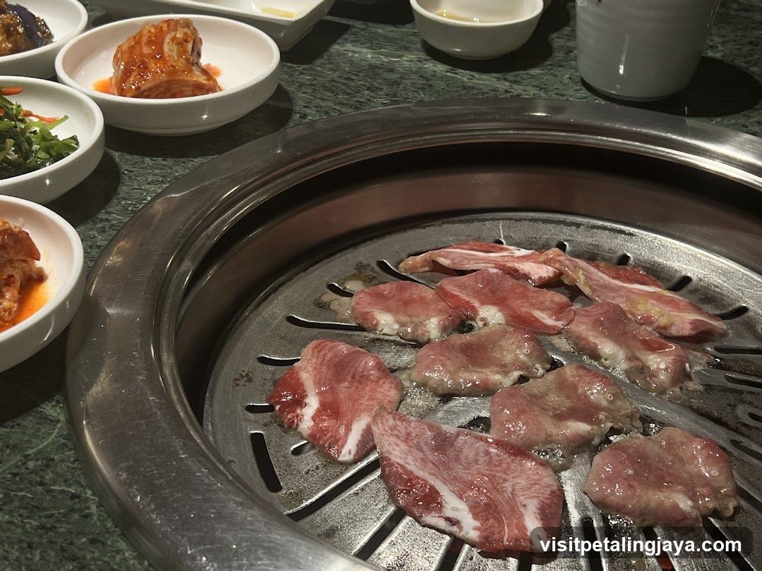 Korean BBQ Table Setting