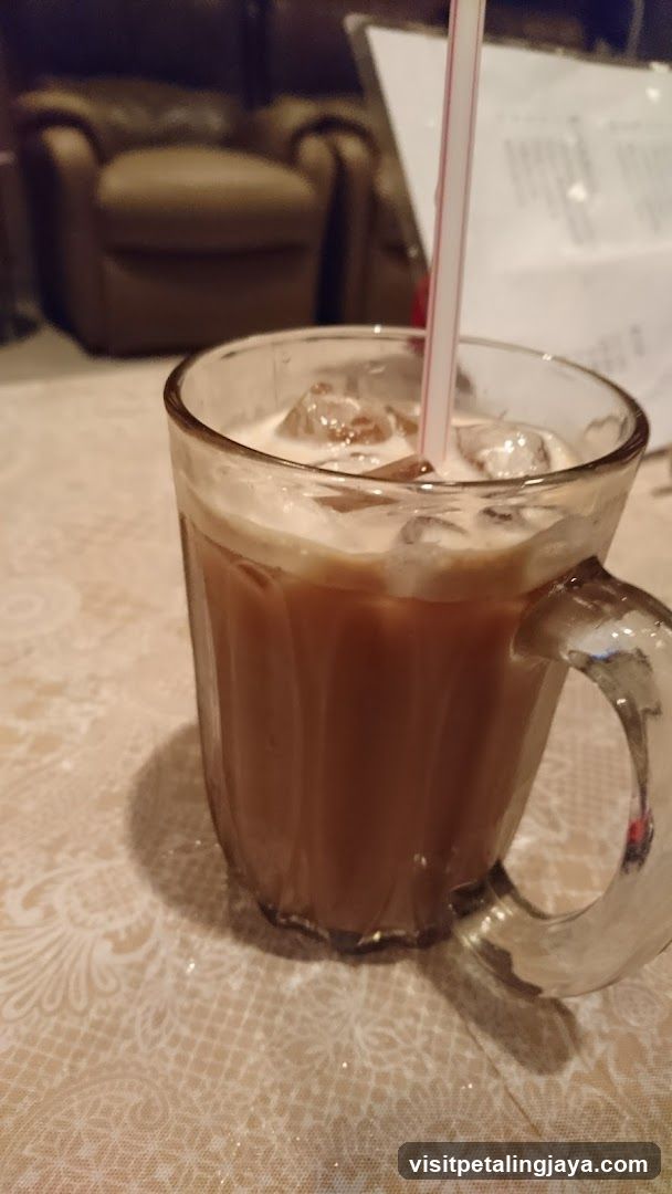 Iced Coffee in Glass Mug