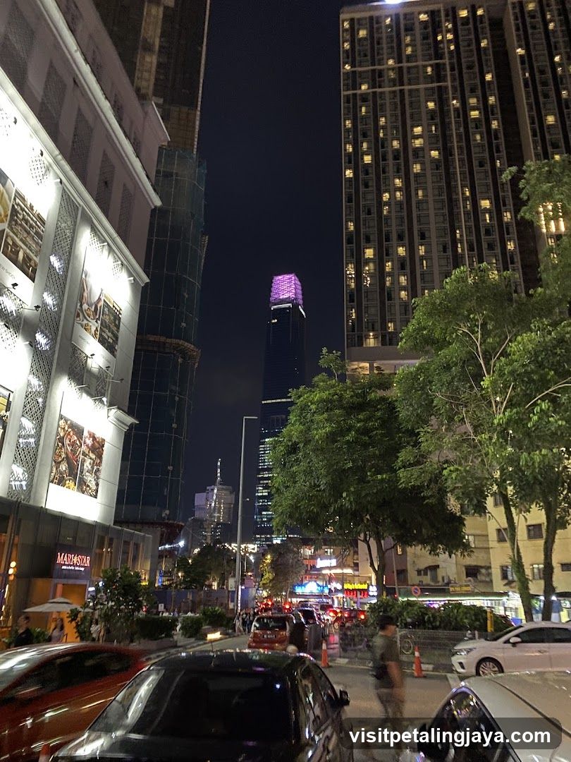 Night City Street Scene