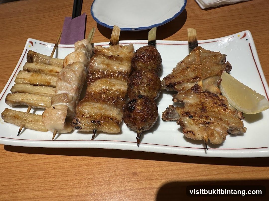 Assorted Yakitori Skewers