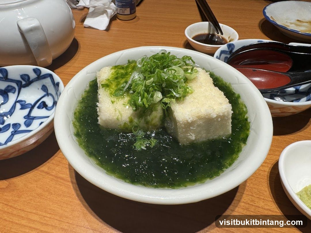 Tofu Dish with Green Sauce