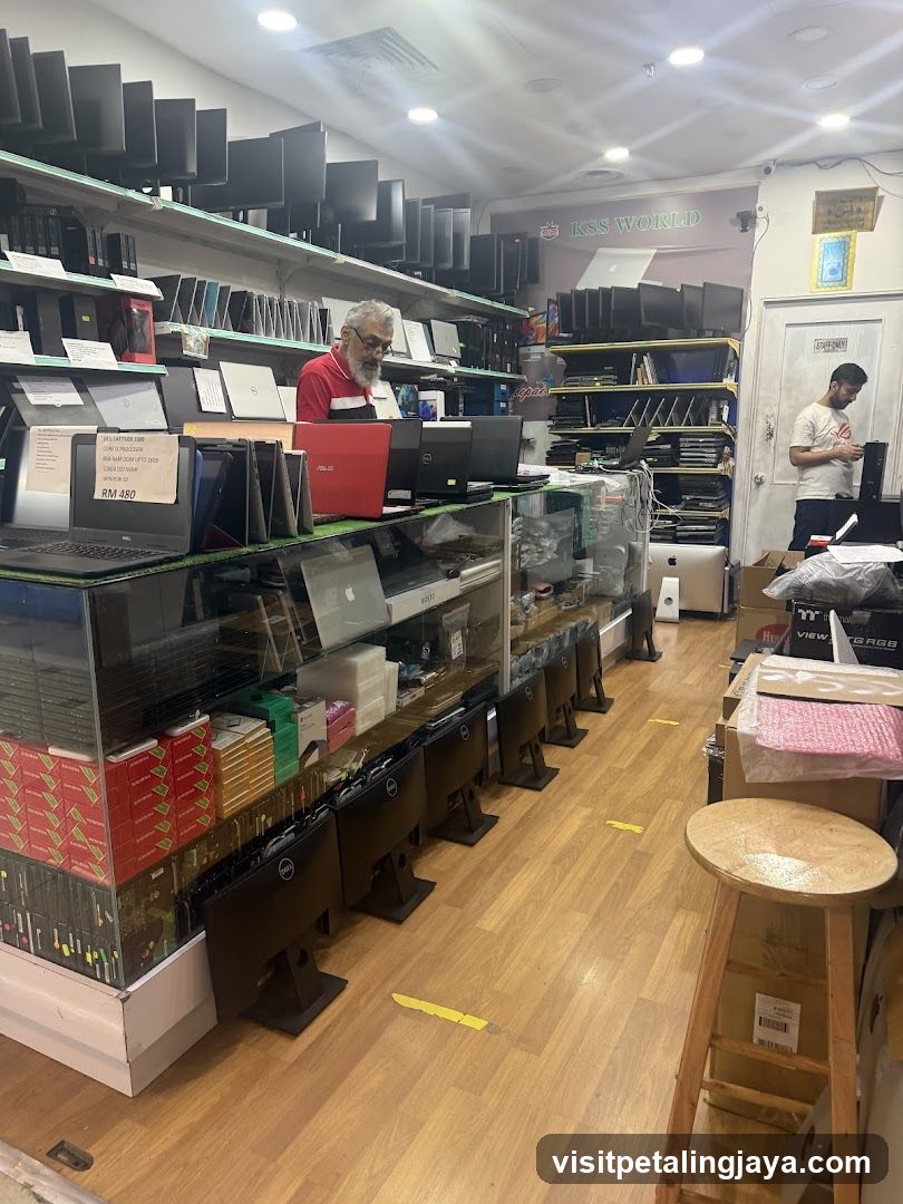 Electronics Store Interior
