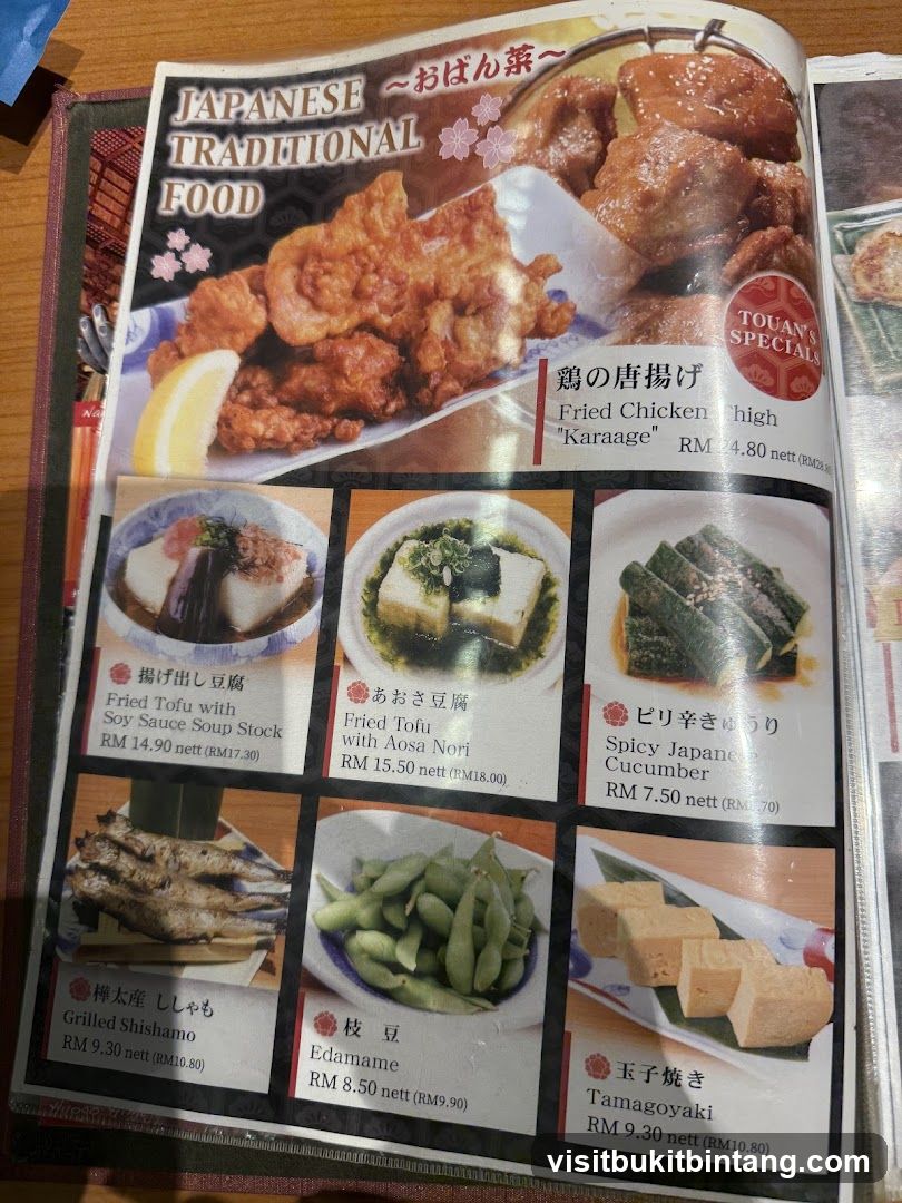 JAPANESE TRADITIONAL FOOD