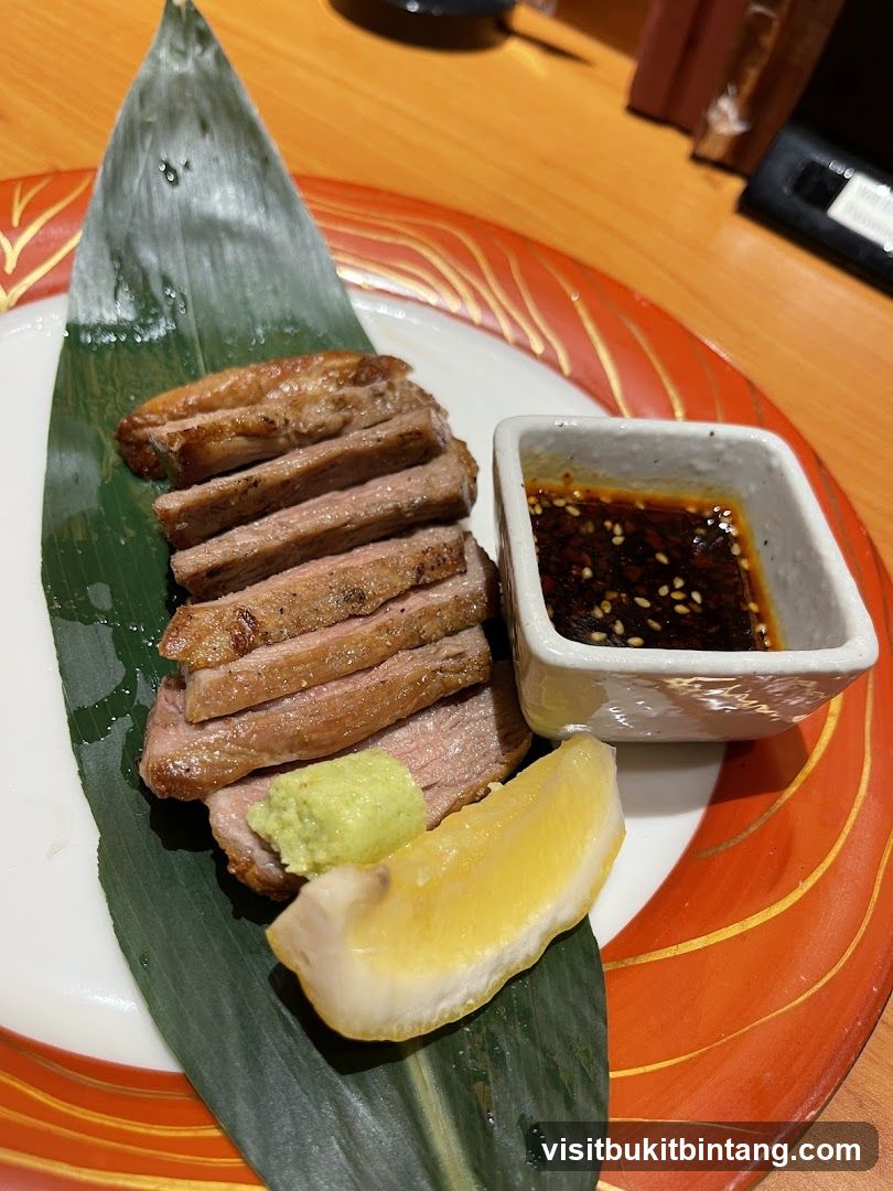 Sliced Meat with Condiments