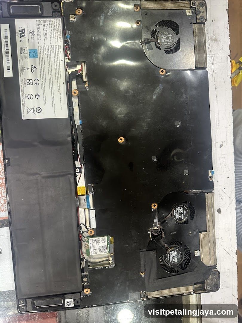 Laptop Bottom View