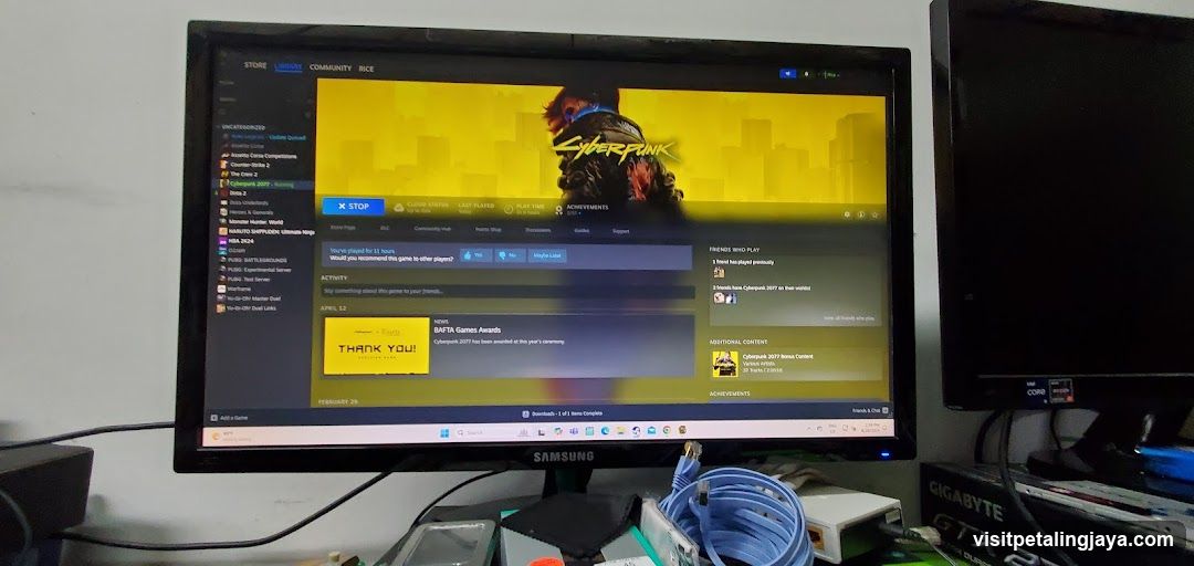 Cyberpunk 2077 Game Screen