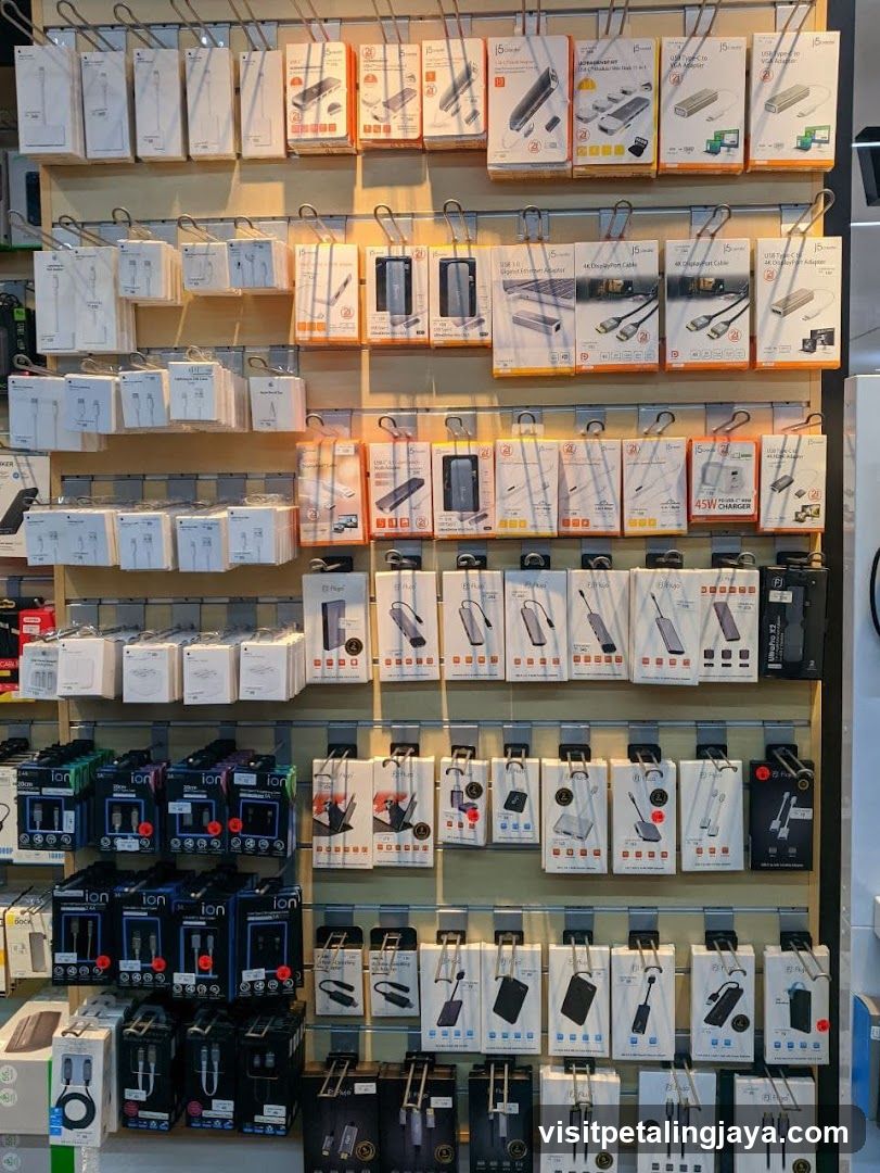Electronics Display Wall