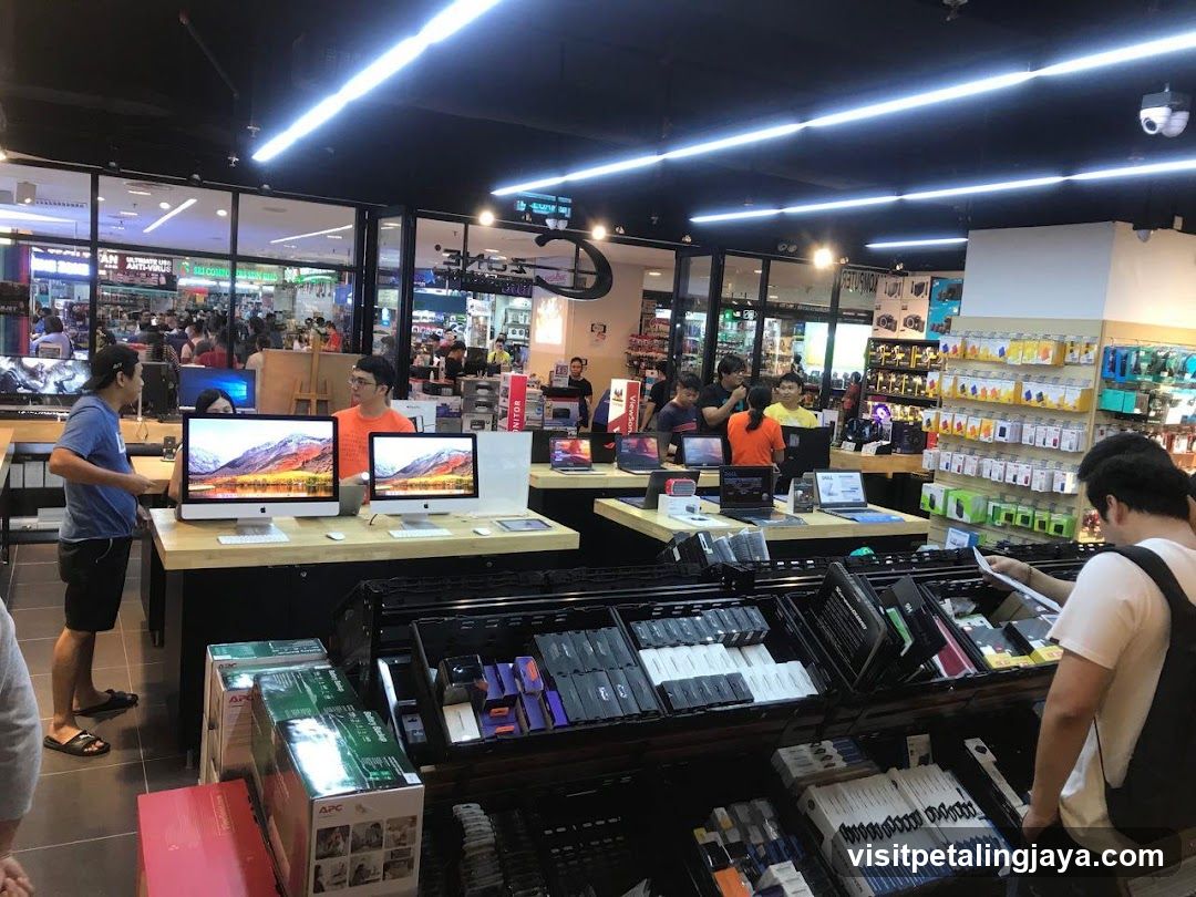Electronics Store Interior