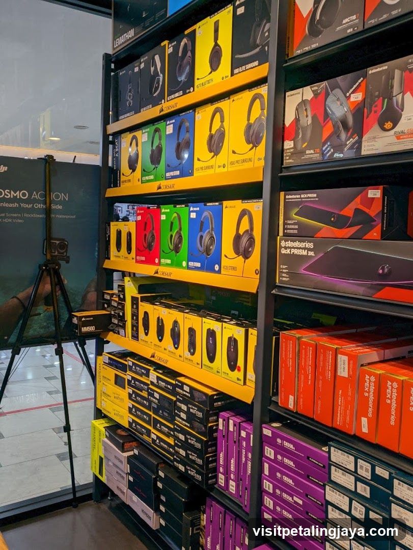 Electronics Store Interior Display