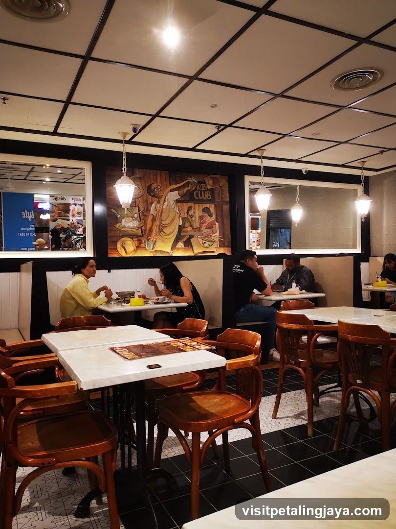 Restaurant Interior with Dining Area