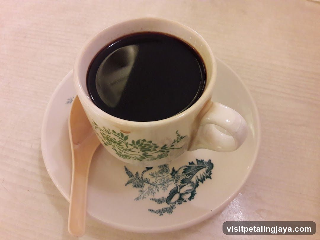 Black Coffee in Cup